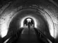 Go through the tunnel, you will see the light Royalty Free Stock Photo
