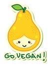 Go vegan Royalty Free Stock Photo