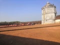 Goa Agoda fort Royalty Free Stock Photo