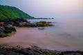 Goa Beautiful Seascape Rock Beach