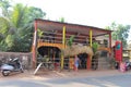 A road side restaurant in rural Goa
