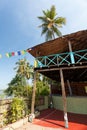 Goa seashore building Royalty Free Stock Photo