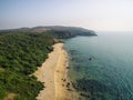 Beauty Xandrem beach aerial view landscape,