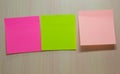 Goal. business woman hand pointing with colored sheets sticky note paper on white board background in office, business meeting, Royalty Free Stock Photo