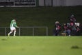 Goal celebration captured by sports photographers