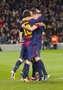 Goal celebration FCB