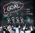 Goal Expectation Target Mission Aim Concept Royalty Free Stock Photo