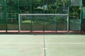 Hard ground soccer field at San Po Kong, Hong Kong Royalty Free Stock Photo