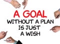 A Goal Without a Plan Is Just a Wish