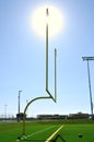 Goal Posts on American Football Field