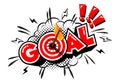 goal target comic icon