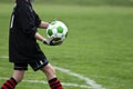 Goalie with Ball