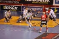 Goalie Vit Schulmeister - floorball Royalty Free Stock Photo