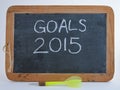 Goals 2015 Royalty Free Stock Photo