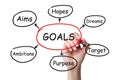Goals Concept Royalty Free Stock Photo