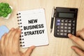 Goals concept. New business strategy text. Motivation strategy write idea success solution concept
