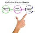 Dialectical Behavior Therapy Royalty Free Stock Photo