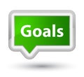 Goals prime green banner button