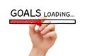 Goals Loading Concept Royalty Free Stock Photo