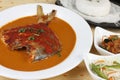 Goan Pomfret Curry or Goan fish curry Royalty Free Stock Photo