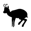 Goat-Antelope Silhouette