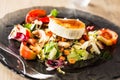 Goat cheese salad Royalty Free Stock Photo