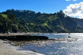 Goat Island Marine Reserve, popular for beach activities and snorkelling Royalty Free Stock Photo