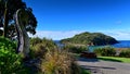 Goat Island Marine Reserve, popular for snorkeling in New Zealand Royalty Free Stock Photo