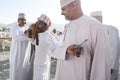 Goat market in Oman - transaction