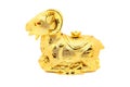 Goat Statue for Chinese New Year 2015 Royalty Free Stock Photo