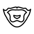 Goatee Icon Royalty Free Stock Photo