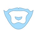 Goatee Icon Royalty Free Stock Photo
