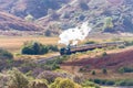 Goathland, steam train bound for Whitby Royalty Free Stock Photo