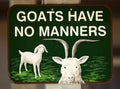 Goats Have No Manners