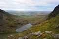 Goats Water below Dow Crag Royalty Free Stock Photo