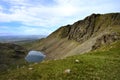 Goats Water below Dow Crag Royalty Free Stock Photo