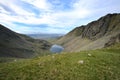 Goats Water below Dow Crag Royalty Free Stock Photo