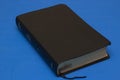 A goatskin leather bound Newberry version of the King James Bible Royalty Free Stock Photo