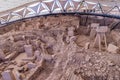 Gobekli Tepe archaeological site ruins, Turk Royalty Free Stock Photo