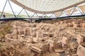 Gobeklitepe, Sanliurfa/Turkey: 24 March, 2018. The remains of an ancient Neolithic sanctuary built on a hilltop.