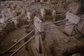 Gobeklitepe, Sanliurfa / Turkey. Monument, heritage Royalty Free Stock Photo