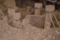 Gobeklitepe, Sanliurfa / Turkey. Monument, heritage Royalty Free Stock Photo