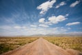 Gobi road Royalty Free Stock Photo