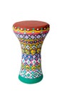 Goblet drum also chalice drum, tarabuka, darbuka, debuka Royalty Free Stock Photo