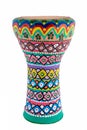 Goblet drum (also chalice drum, tarabuka, darbuka, debuka) Royalty Free Stock Photo