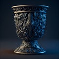 Goblet in fantasy medieval style. Generative Artificial Intelligence