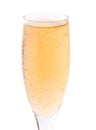 Goblet glass with champaign Royalty Free Stock Photo