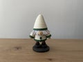 Goblin, elf, dwarf man or boy or children, cute paper statue