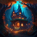 Goblin Grotto\'s Whimsical Delights - AI Generative By Halloween AI