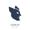 Goblin icon. Trendy flat vector Goblin icon on white background